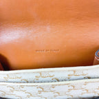 Celine Triomphe Mobile Pouch Shoulder White — view 6
