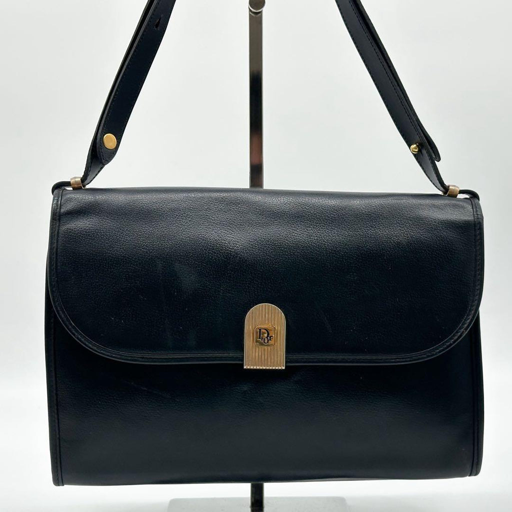 Dior Vintage Handbag 2-Way Leather — view 3