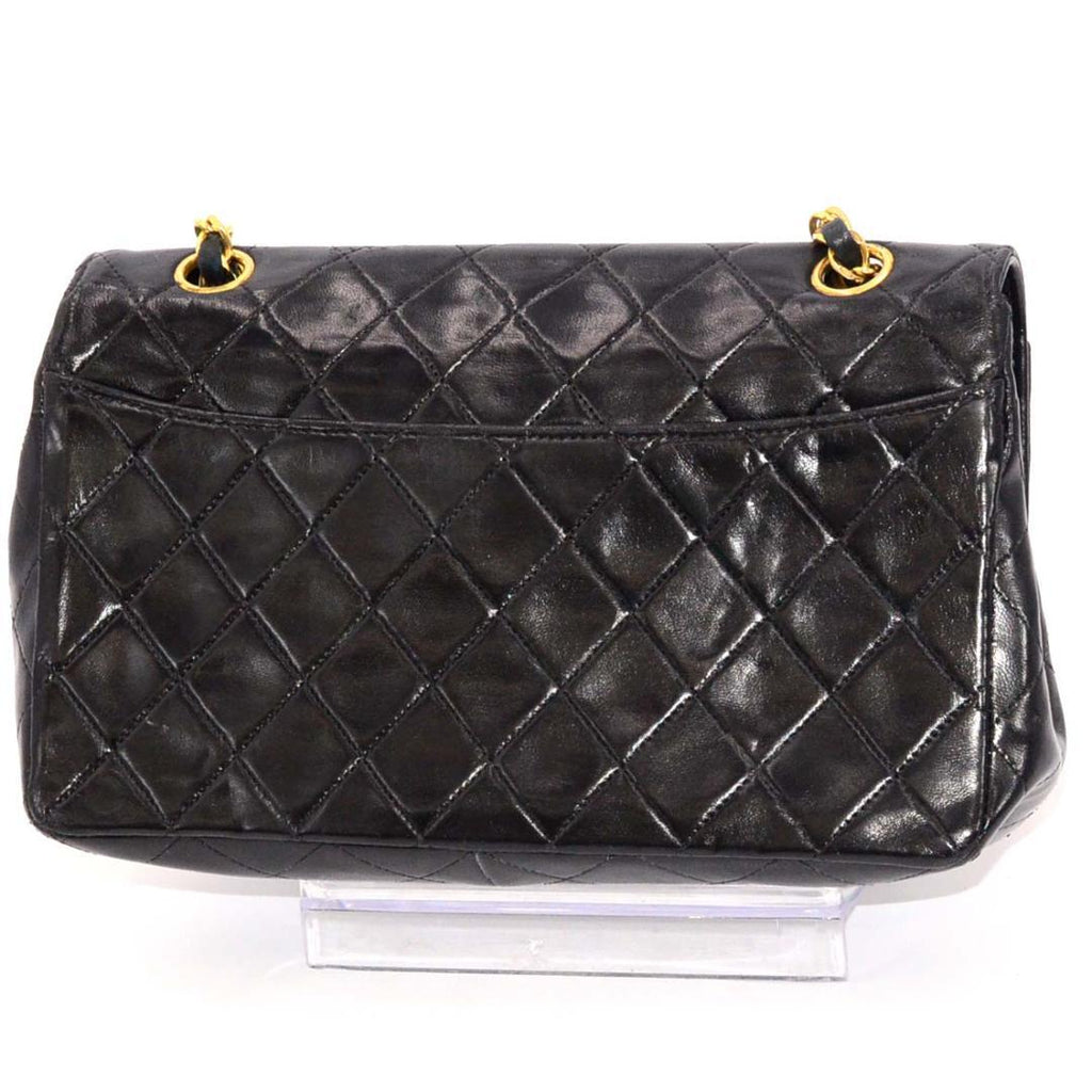 Chanel Quilted Lamb Turnlock Chain Shoulder Bag — view 2