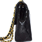 Chanel Quilted Lamb Turnlock Chain Shoulder Bag — view 3