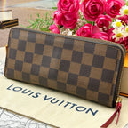 Louis Vuitton Damier Portefeuille Clemence Wallet — view 2