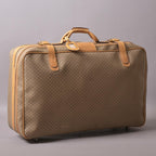 Gucci Vintage Micro GG Trunk 75 Boston Leather Beige Travel — view 2