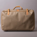 Gucci Vintage Micro GG Trunk 75 Boston Leather Beige Travel — view 3