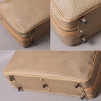 Gucci Vintage Micro GG Trunk 75 Boston Leather Beige Travel — view 8