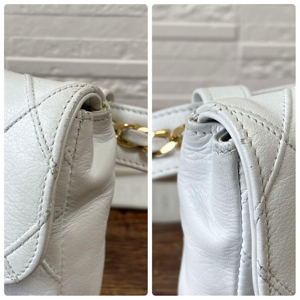 Chanel Bicolor Quilted Lambskin Waist Belt — view 7