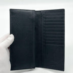 Prada Leather Triangle Logo Saffiano Wallet — view 6