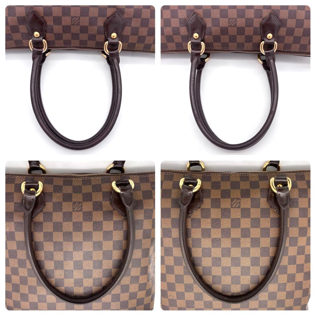 Louis Vuitton Damier Ebene Saleya MM Tote Bag — view 6