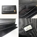 Chanel Class Bifold Wallet Caviar Black Gold — view 4