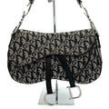 Dior Trotter Double Saddle Bag Gray