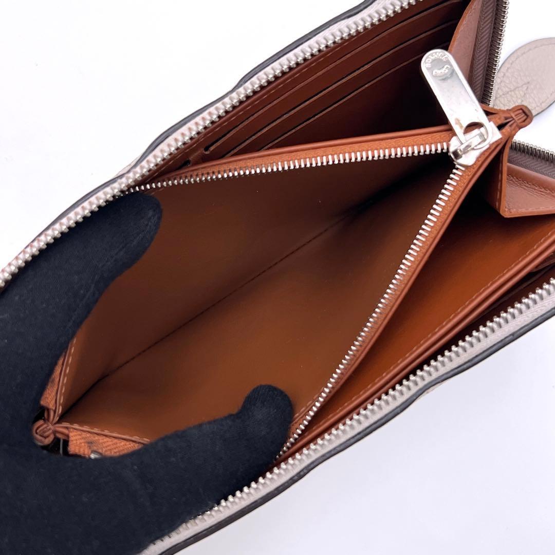 Louis Vuitton Monogram Mahina Zippy Wallet Brume — view 4