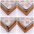 Louis Vuitton Monogram Mahina Zippy Wallet Brume — view 9