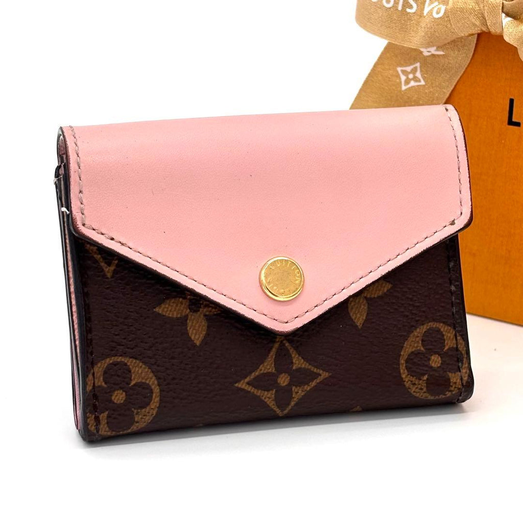 Louis Vuitton Monogram Portefeuille Zoe Rosevalerine Trifold Wallet