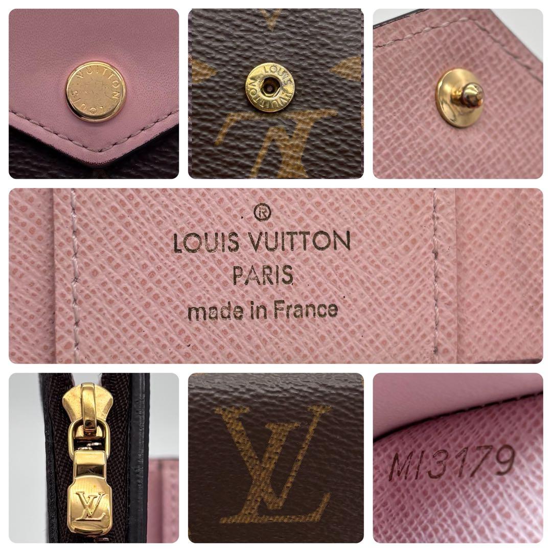 Louis Vuitton Monogram Portefeuille Zoe Rosevalerine Trifold Wallet — view 9