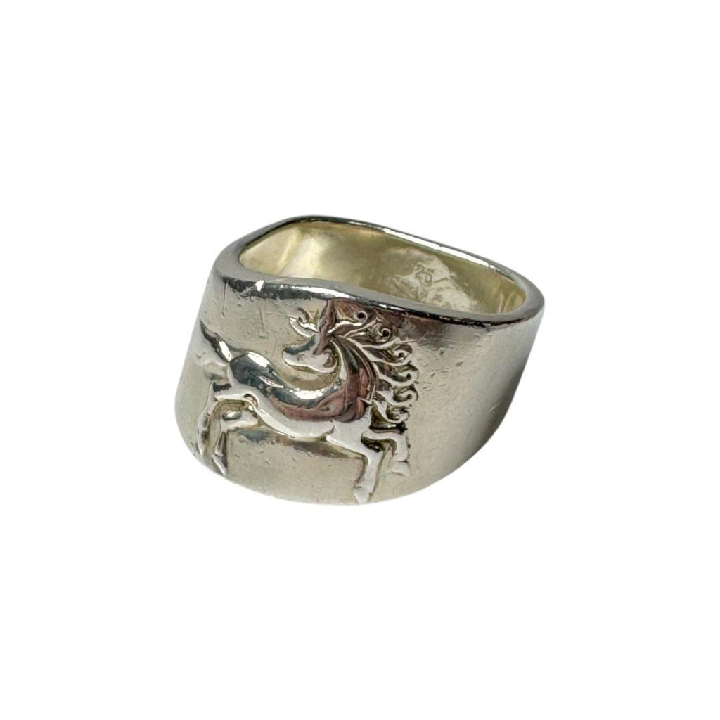 Hermes Ring Gallop Horse Vintage