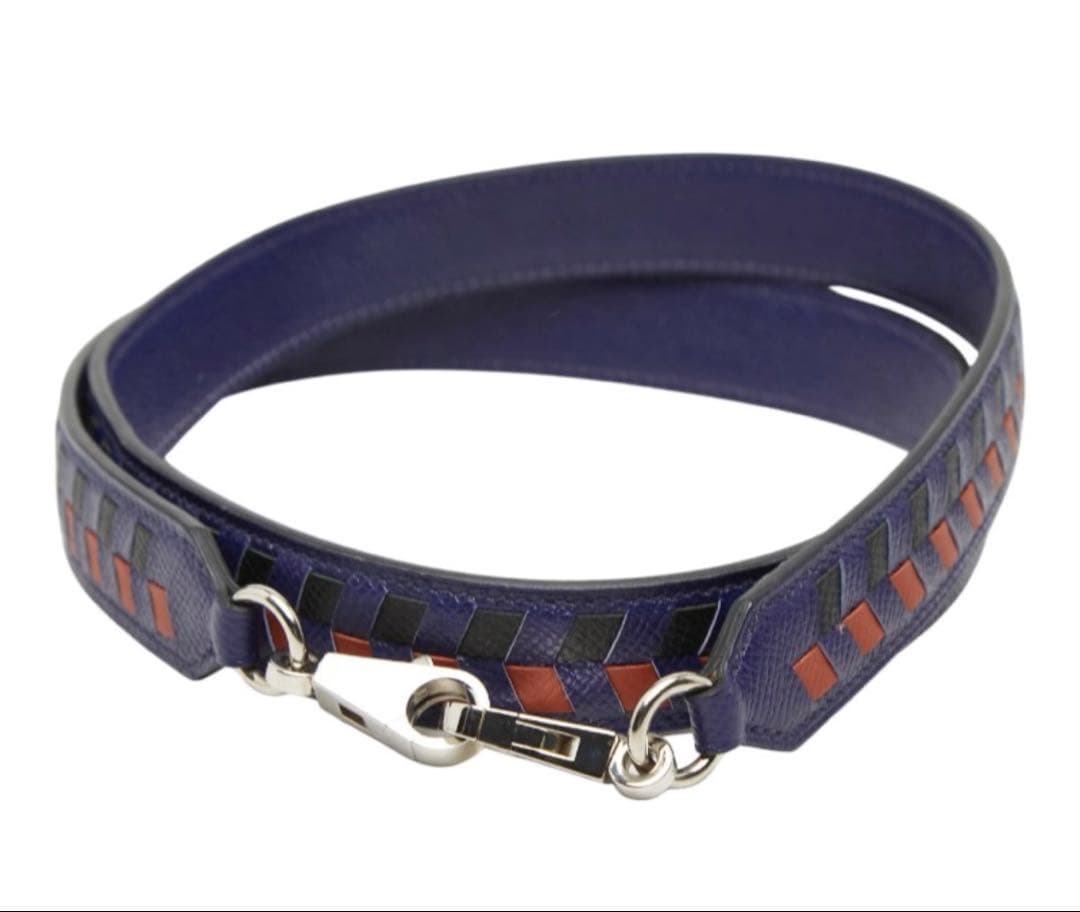 Hermes Tresage de Cuir Shoulder Strap