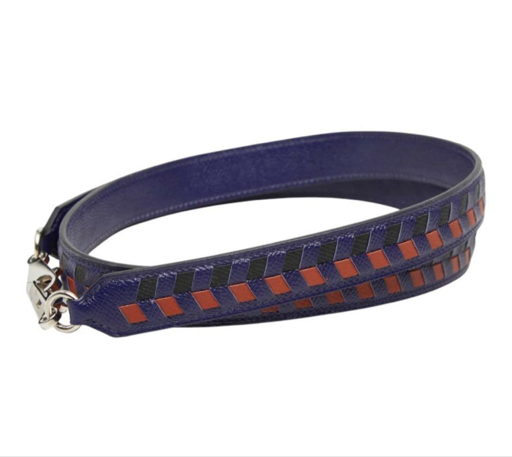 Hermes Tresage de Cuir Shoulder Strap