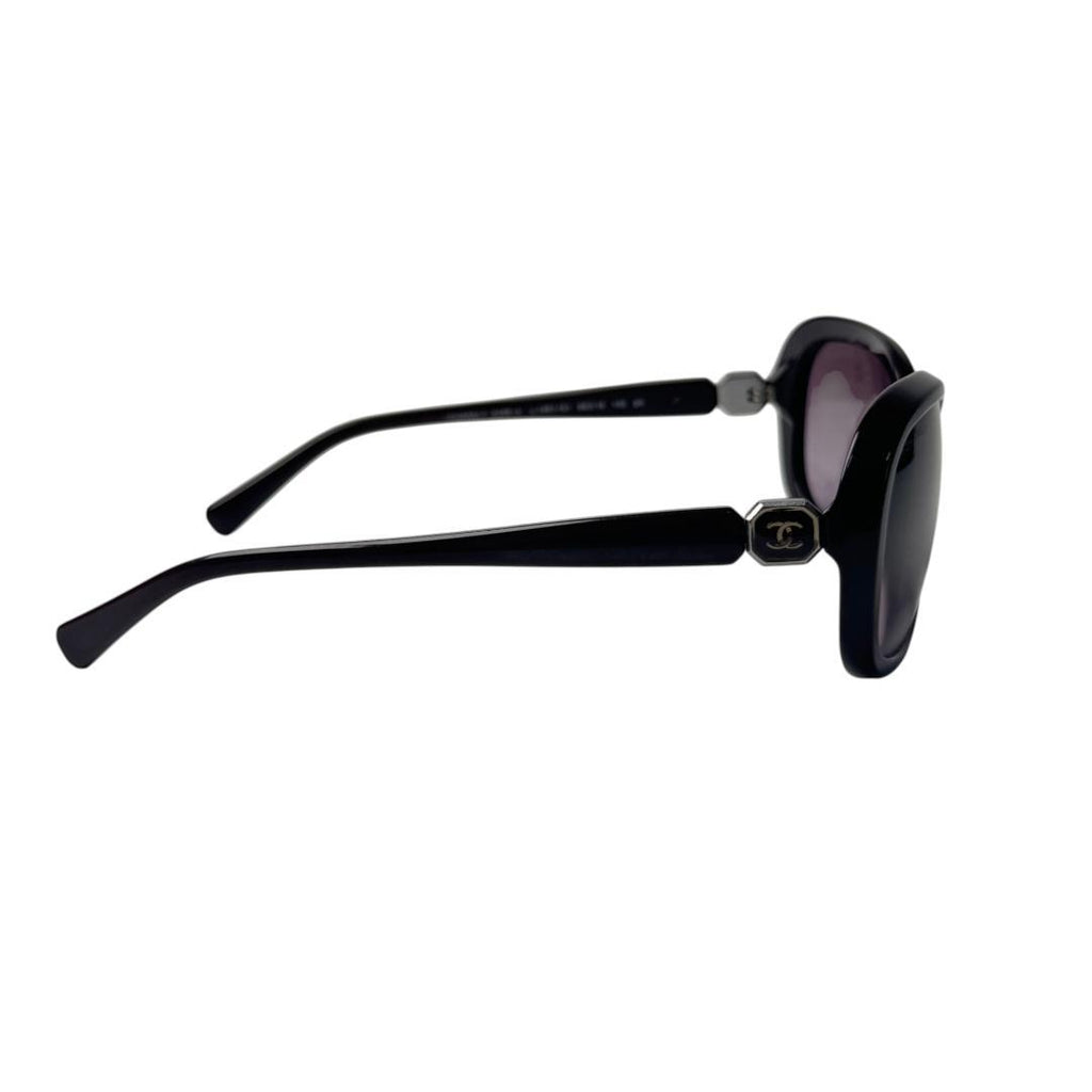 Chanel Sunglasses CC Logo No Prescription Eyewear — view 5