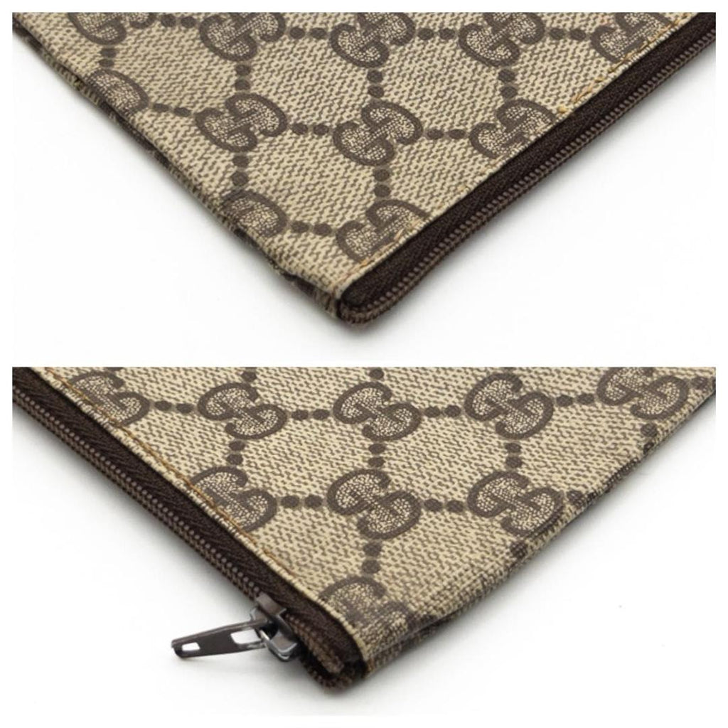 Gucci Vintage Pouch Clutch GG Supreme — view 9