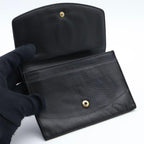 Chanel Jumbo CC Logo Lambskin Bifold Wallet Black — view 2