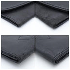 Chanel Jumbo CC Logo Lambskin Bifold Wallet Black — view 8
