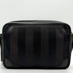 Fendi Pecan Shoulder Bag Leather Vintage Canvas — view 3