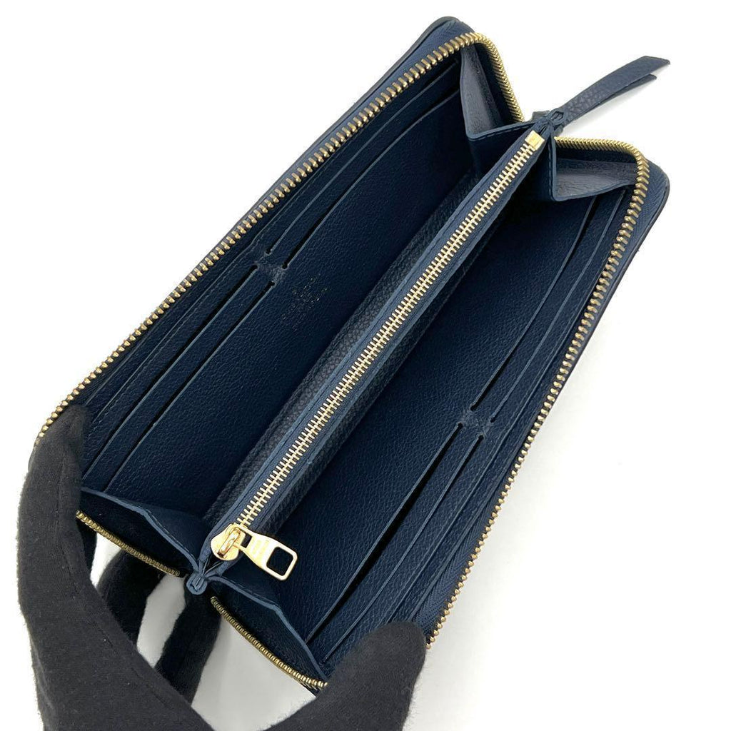 Louis Vuitton Portefeuille Clemence Wallet Bicolor Zip Around — view 3