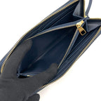 Louis Vuitton Portefeuille Clemence Wallet Bicolor Zip Around — view 4