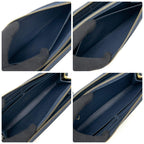 Louis Vuitton Portefeuille Clemence Wallet Bicolor Zip Around — view 5