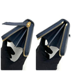 Louis Vuitton Portefeuille Clemence Wallet Bicolor Zip Around — view 7