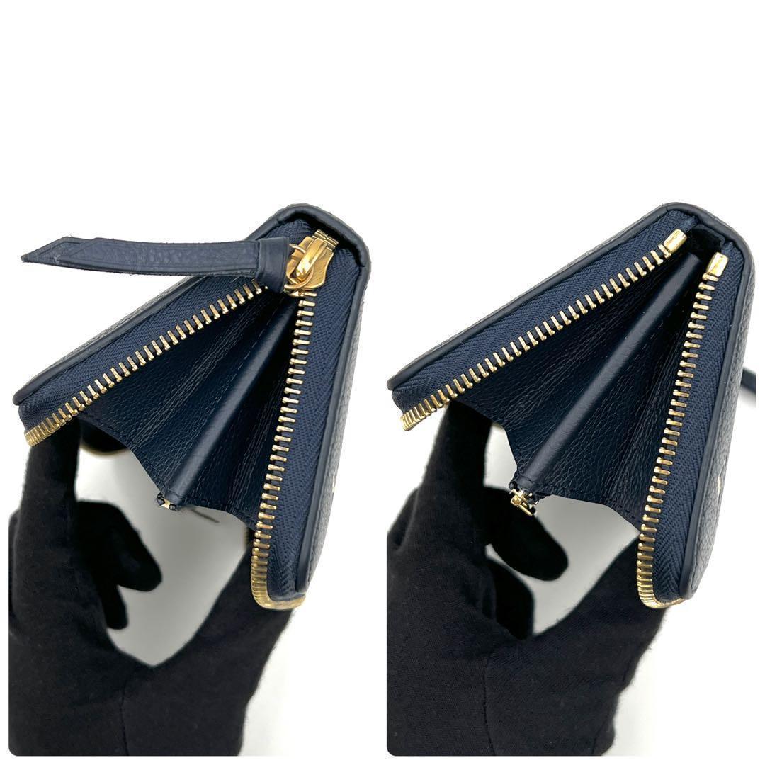 Louis Vuitton Portefeuille Clemence Wallet Bicolor Zip Around — view 7