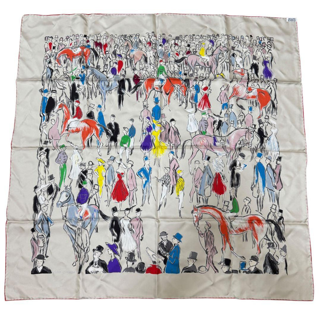 Hermes Carre 90 Paddock Scarf Silk — view 3