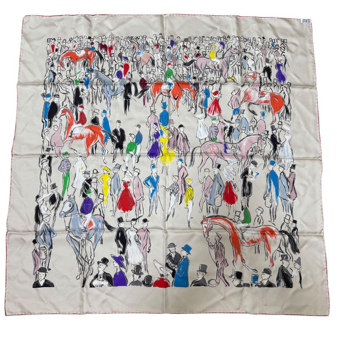 Hermes Carre 90 Paddock Scarf Silk — view 3