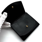 Chanel Wallet Coco Stitch Jumbo CC Logo Hook Bifold — view 5