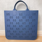 Gucci Children's GG Punched Rubber Tote — view 2
