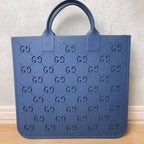 Gucci Children's GG Punched Rubber Tote — view 3