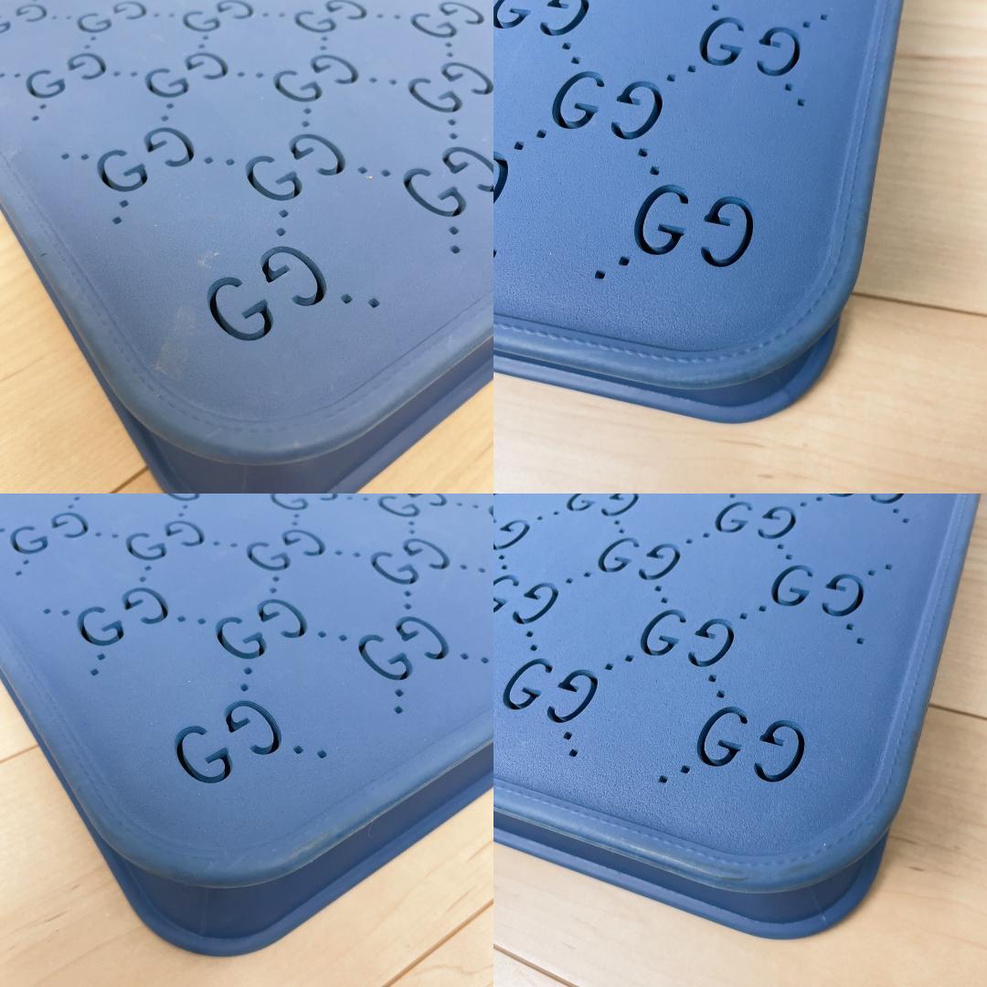 Gucci Children's GG Punched Rubber Tote — view 6