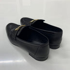 Hermes Paris Leather Loafers Black — view 4