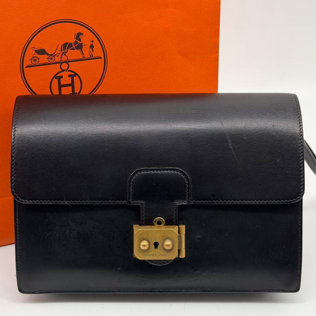 Hermes Pochette Jet Box Calf — view 2