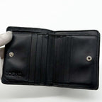 Loewe Repeat Anagram Bifold Black Compact Zip Mini Wallet — view 7