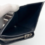 Loewe Repeat Anagram Bifold Black Compact Zip Mini Wallet — view 8