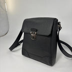 Louis Vuitton Taiga Luca Shoulder Bag Black — view 2