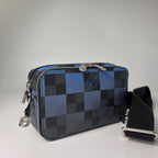 Louis Vuitton Damier Graphite Giant Shoulder Bag — view 3