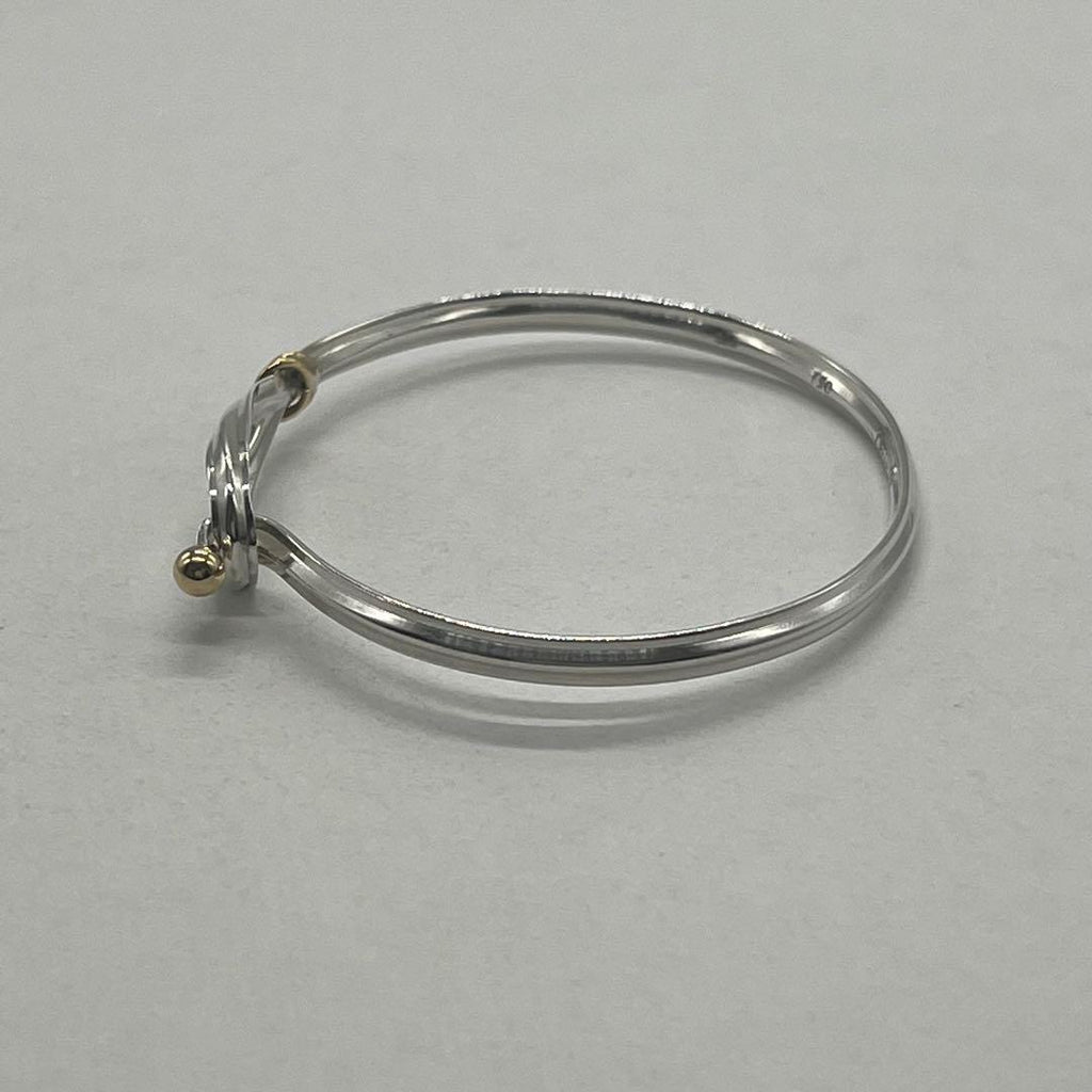 Tiffany & Co Hook and Eye Bangle Combination Bracelet — view 3