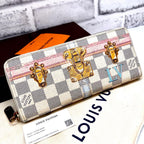 Louis Vuitton Damier Azur Portefeuille Clemence Summer Trunk