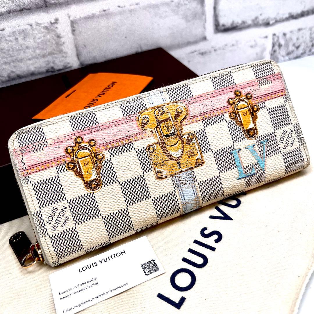 Louis Vuitton Damier Azur Portefeuille Clemence Summer Trunk