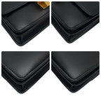 Celine Leather Classic Box Small Shoulder Bag — view 5