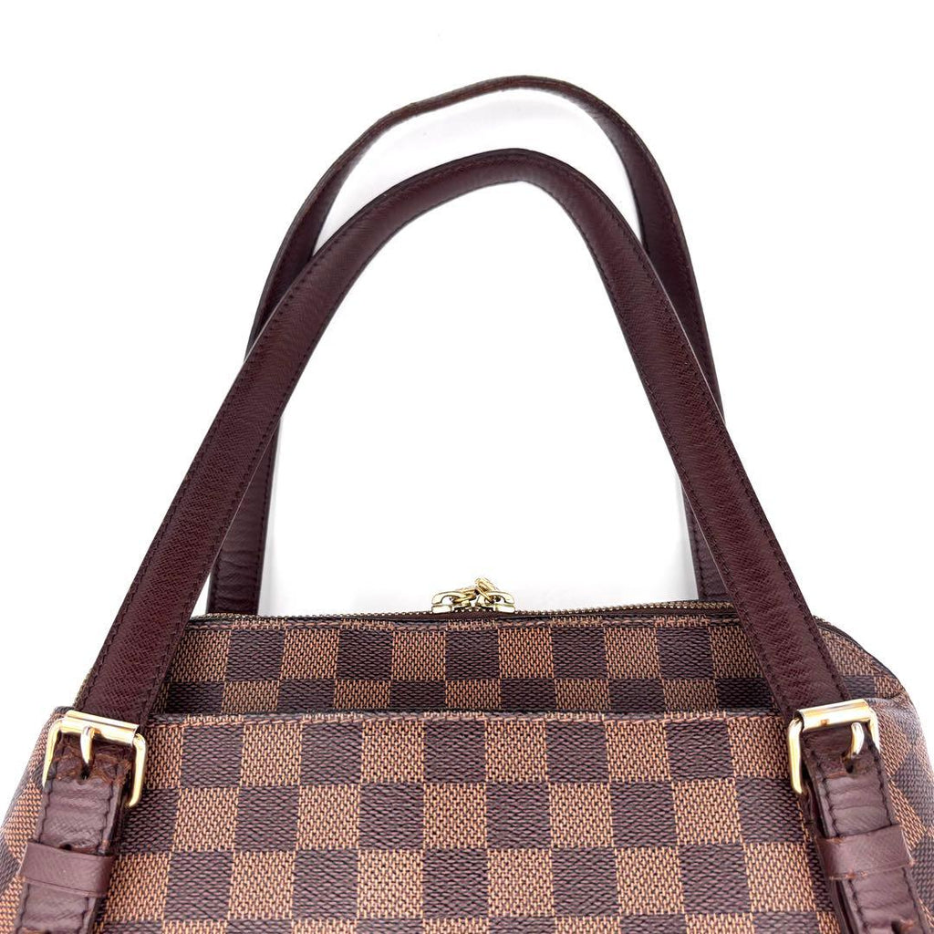 Louis Vuitton Belem MM Ebene Handbag Brown Tote — view 5