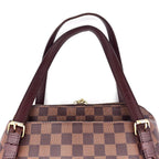 Louis Vuitton Belem MM Ebene Handbag Brown Tote — view 5