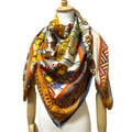 Hermes Carre Geant 140 Collier de Chien Cassisir Shawl Scarf