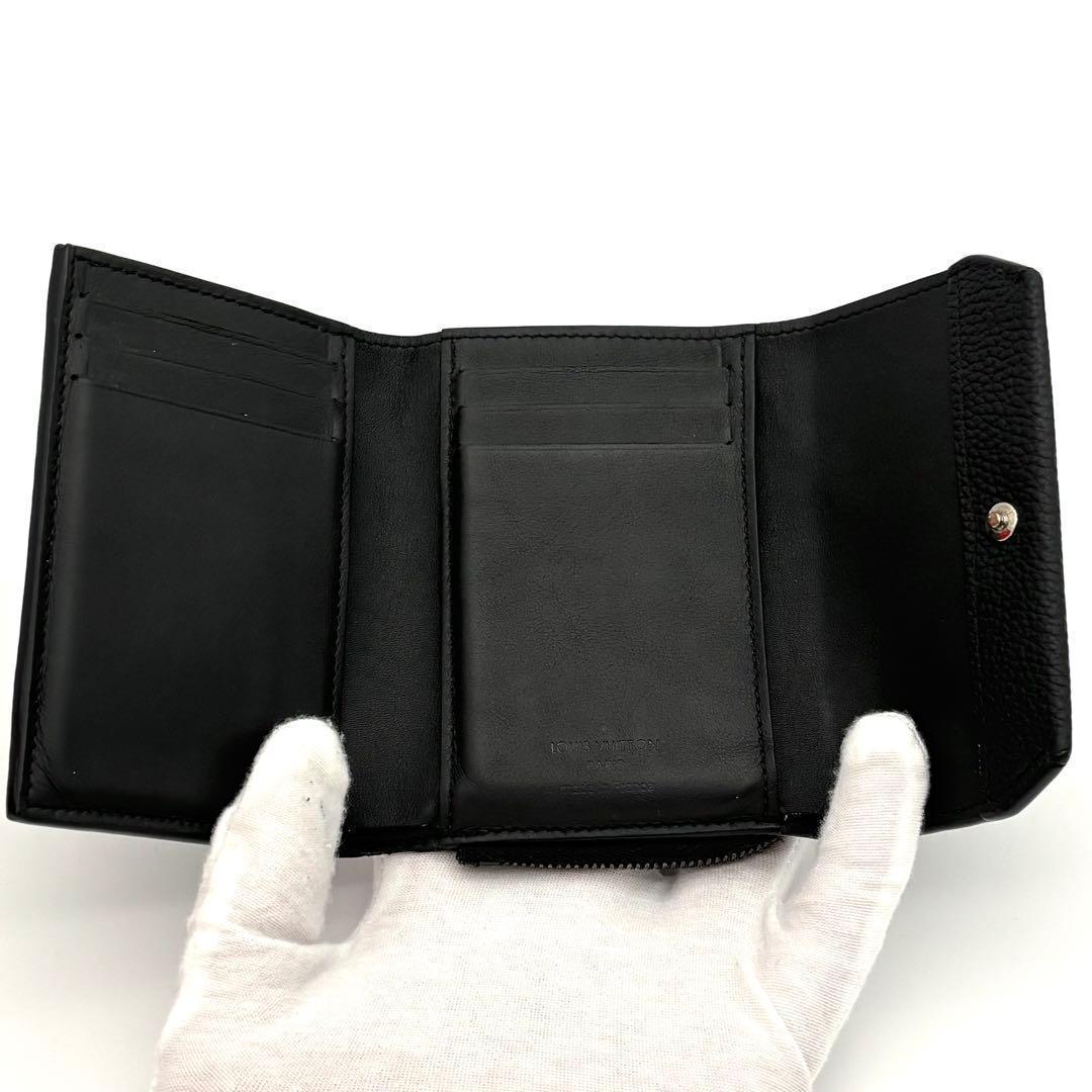 Louis Vuitton Portefeuille Pilot LV Aerogram Black Wallet — view 4